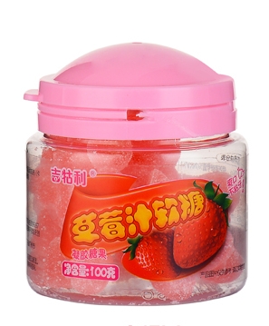 吉牯利草莓汁软糖