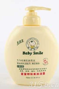 Baby Smile清爽洗发沐浴乳750ml